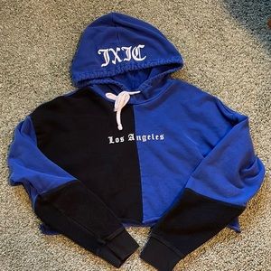 Juicy Couture X Urban Outfitters cropped hoodie